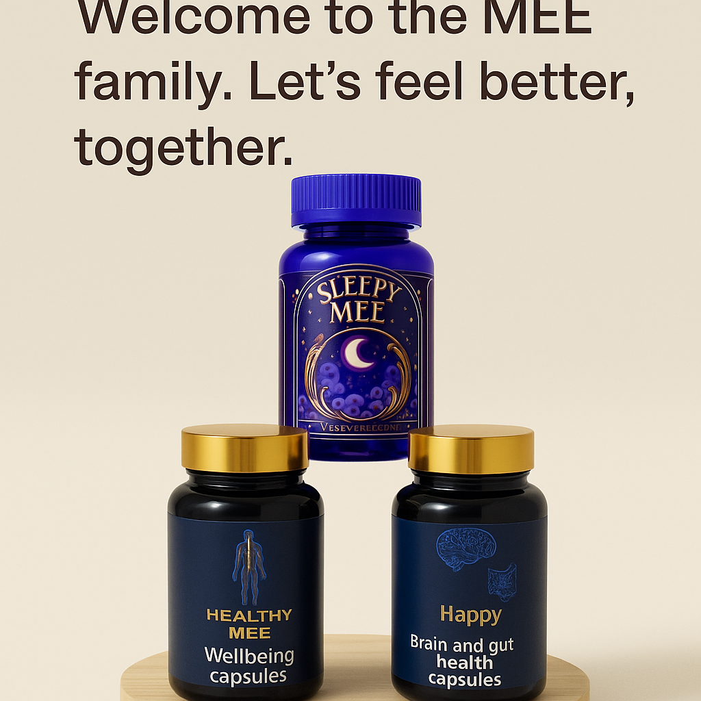 BUNDLE 1x Healthy Mee 1x Happy Mee 1x sleepy Mee