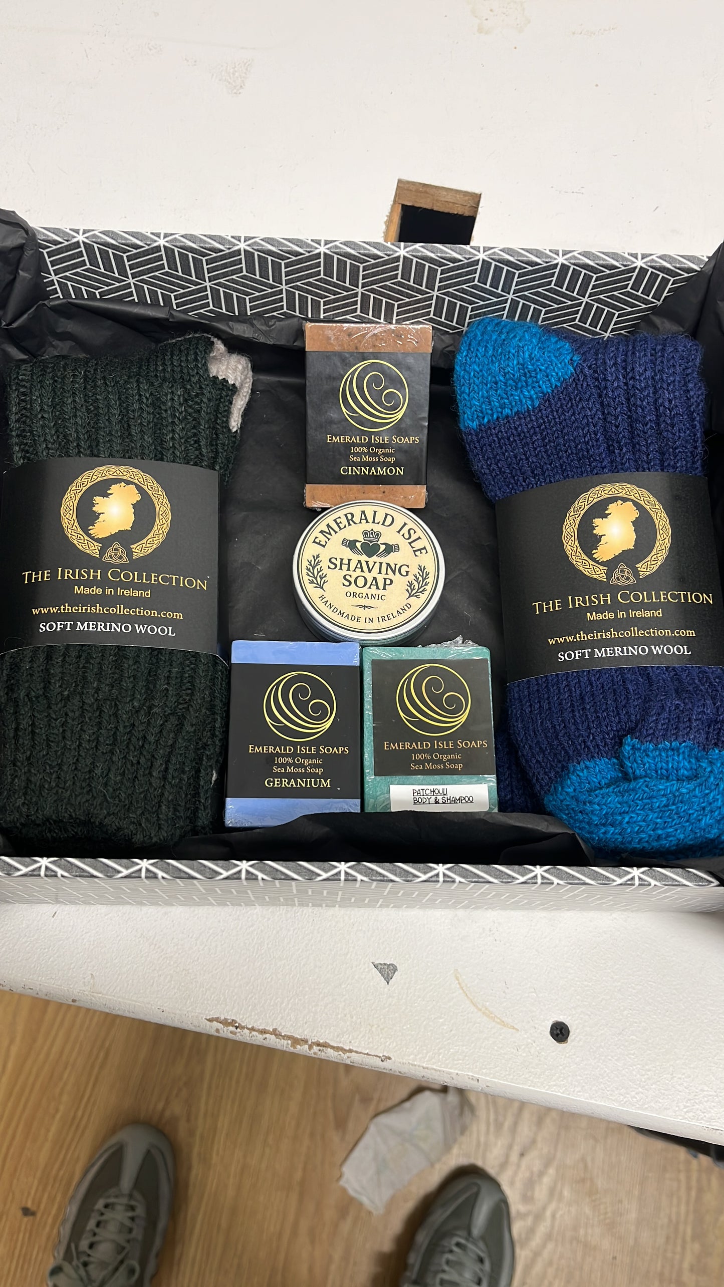 Emerald Isle collection Box for him