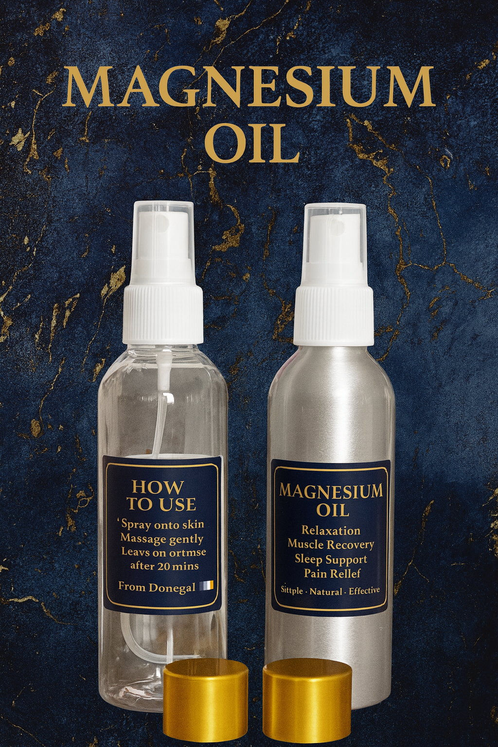 Magnesium oil spray 150ml bottle ￼